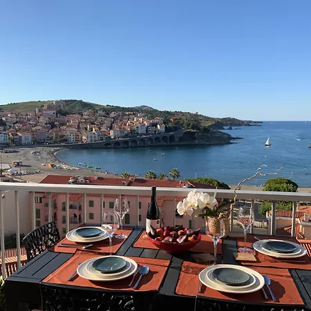 Vue Panoramique Exceptionnelle Mer, Montagne Et Village L T2 Luxueux Apartment Banyuls-sur-Mer