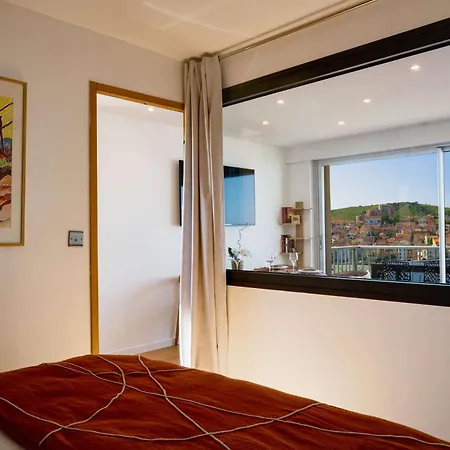 Vue Panoramique Exceptionnelle Mer, Montagne Et Village L T2 Luxueux * Banyuls-sur-Mer